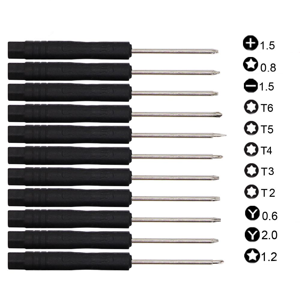 Pentalobe Screwdriver Set - 500Pc Mini Screwdriver 1.5 Phillips 1.5Slotted