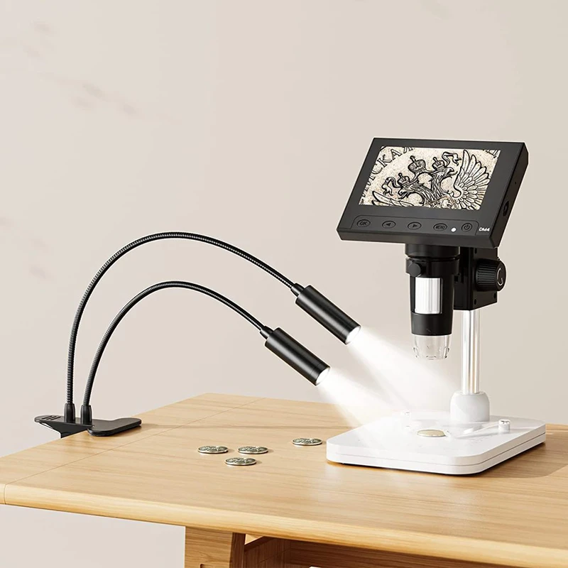 Gooseneck Lamp Microscope LED  - Electronics Repair Microscope ulasan dan harga