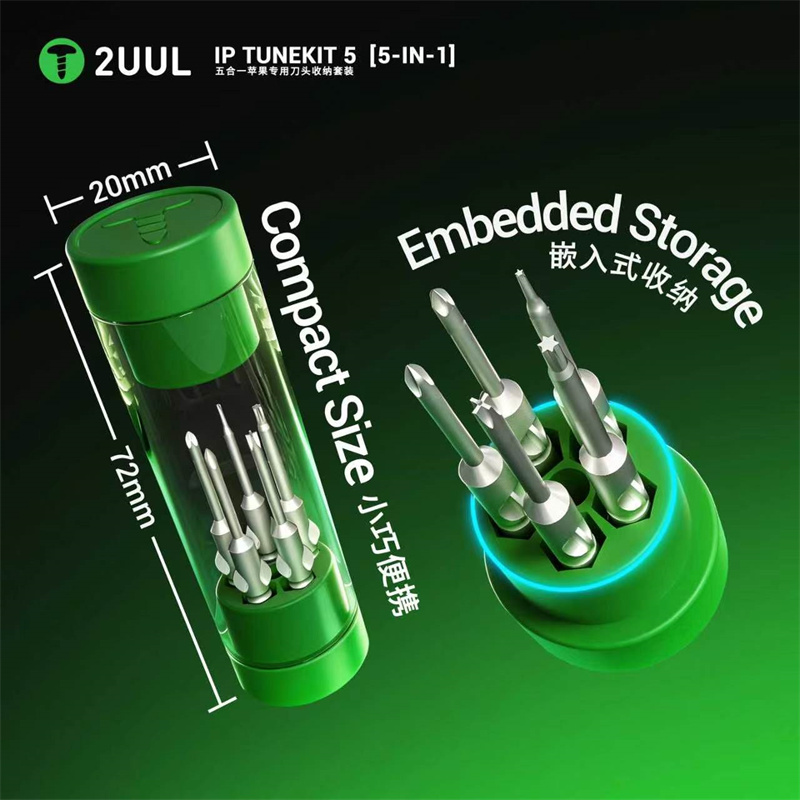 2UUL SD25 IP TUNEKIT 5 Screwdr - Pentalobe Screwdriver Set ulasan dan harga