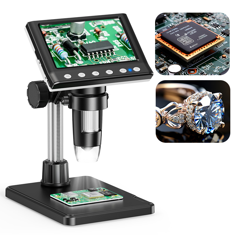 Hayve 4.3'' Digital Microscope - Electronics Repair Microscope ulasan dan harga