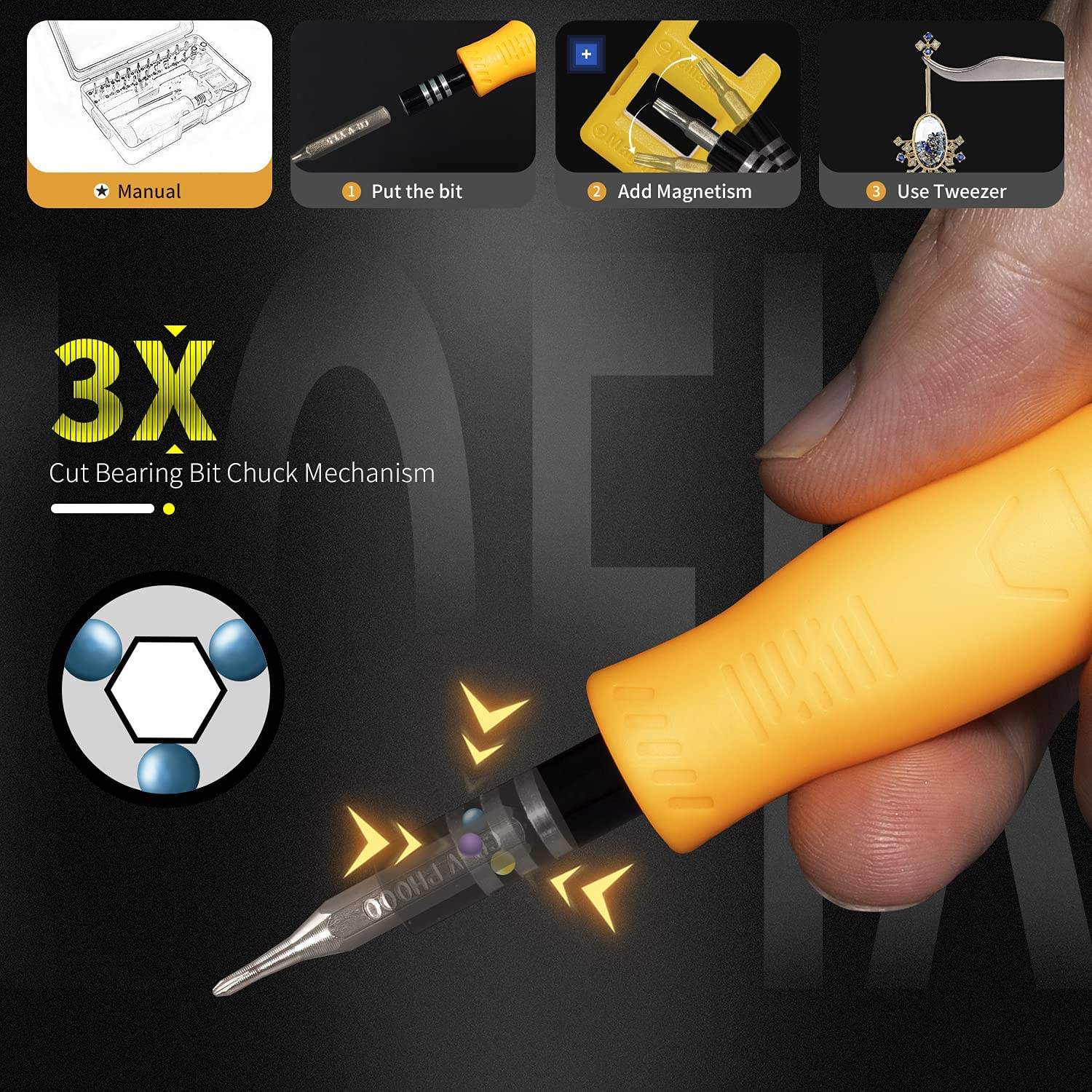 33 in 1 Precision Screwdriver  - Pentalobe Screwdriver Set ulasan dan harga