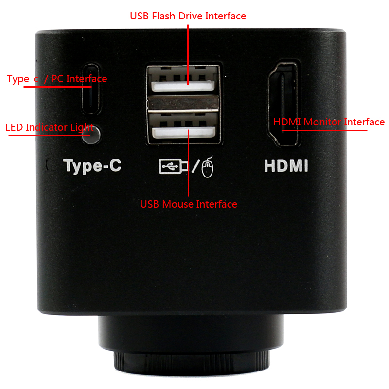 Eakins 1080P 60FPS IMX307 HDMI - Electronics Repair Microscope ulasan dan harga