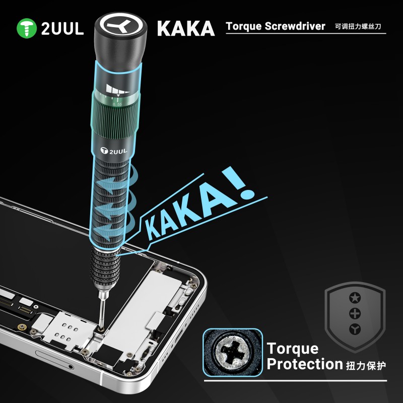 2UUL KAKA Adjustable Torque Sc - Pentalobe Screwdriver Set ulasan dan harga