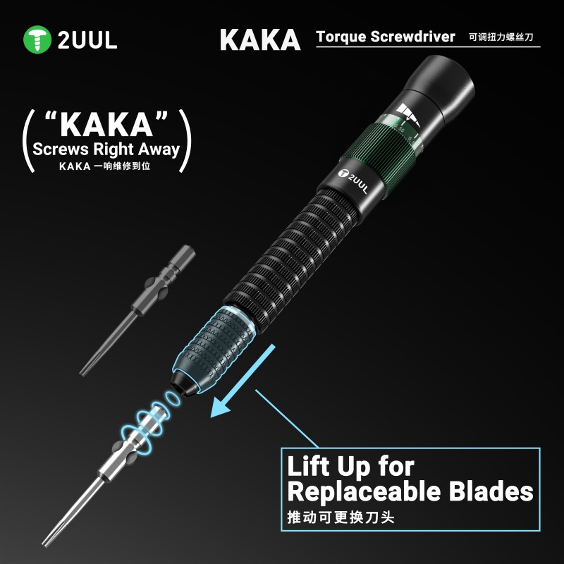 2UUL KAKA Adjustable Torque Sc - Pentalobe Screwdriver Set ulasan dan harga