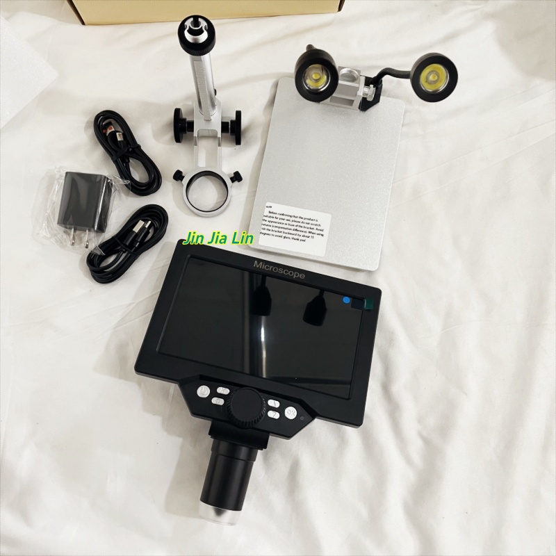 7 Inch 1-1200X HD Digital LCD  - Electronics Repair Microscope ulasan dan harga
