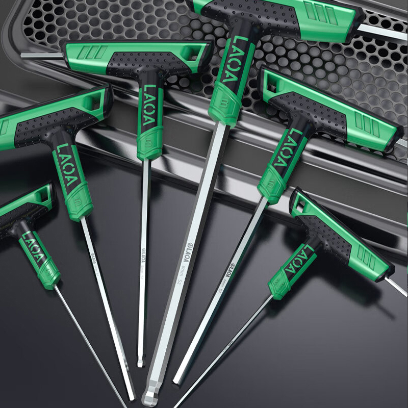 LAOA 1pc Ball Head T-shape Hex - Pentalobe Screwdriver Set ulasan dan harga