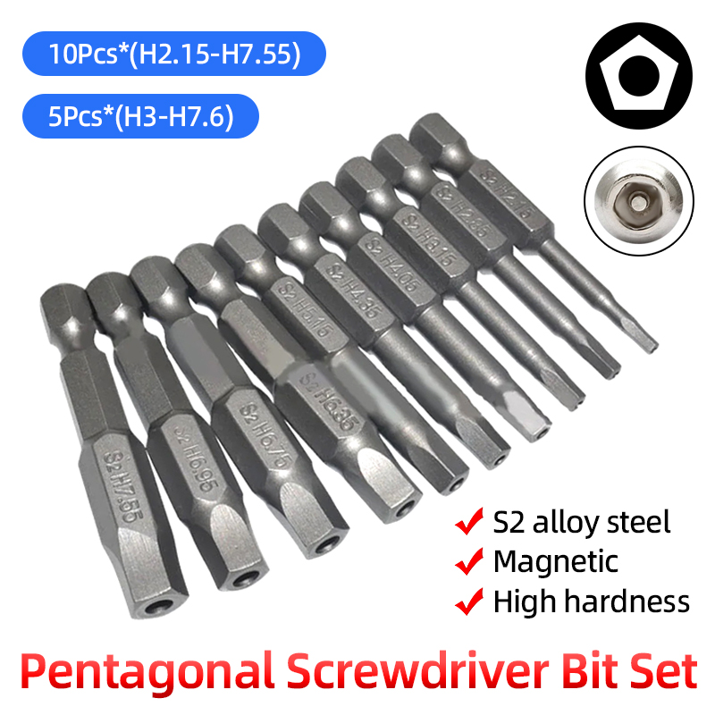 Pentagonal Screwdriver Bit Set - Pentalobe Screwdriver Set ulasan dan harga