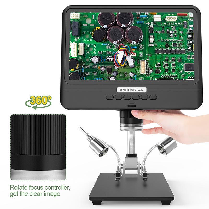 Andonstar AD208 1080P Digital  - Electronics Repair Microscope ulasan dan harga